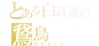 とある白耳義の鵞鳥（アフラック）