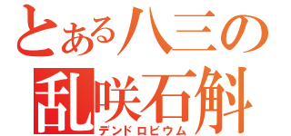 とある八三の乱咲石斛（デンドロビウム）