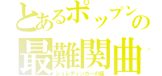 とあるポップンの最難関曲（シュレディンガーの猫）