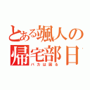 とある颯人の帰宅部日記（バカは困る）