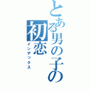 とある男の子の初恋（インデックス）