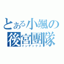 とある小颯の後宮團隊（インデックス）