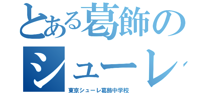 とある葛飾のシューレ（東京シューレ葛飾中学校）