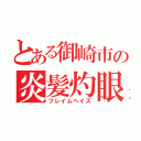 とある御崎市の炎髪灼眼（フレイムヘイズ）