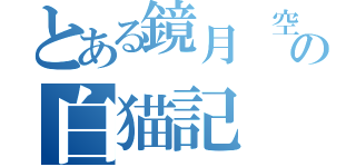 とある鏡月 空の白猫記（）