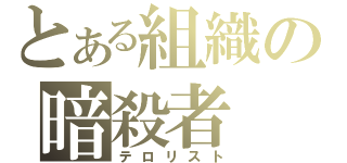 とある組織の暗殺者（テロリスト）