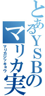 とあるＹＳＢのマリカ実況（マリカジッキョウ）