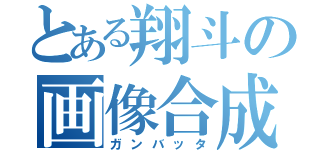 とある翔斗の画像合成（ガンバッタ）