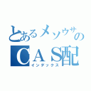 とあるメソウサのＣＡＳ配信（インデックス）