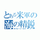 とある米軍の海の精鋭（ネイビーシールズ）