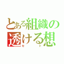 とある組織の透ける想（セト）