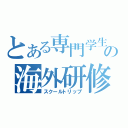 とある専門学生の海外研修（スクールトリップ）