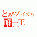 とあるブイズの唯一王（ヌゥフ）