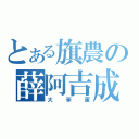 とある旗農の薛阿吉成（大笨蛋）