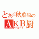 とある秋葉原のＡＫＢ厨（アケカッサー）