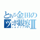 とある金田のツボ観察Ⅱ（ツボザリン）