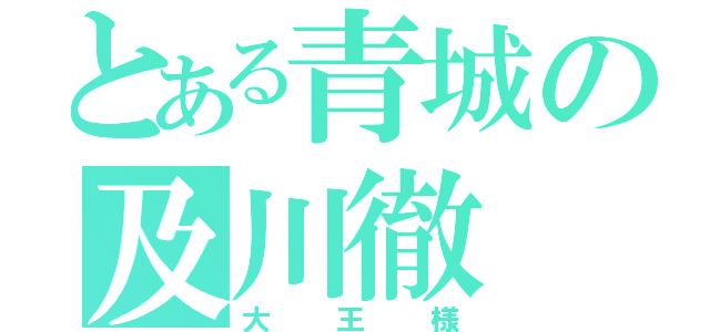 とある青城の及川徹（大王様）