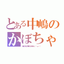 とある中嶋のかぼちゃパイ（※俺以下はご利用になれません（´・ω・‵））