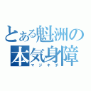 とある魁洲の本気身障（マジキチ）