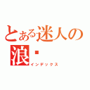 とある迷人の浪灬（インデックス）