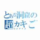 とある洞窟の超カキごおり（レジアイス）