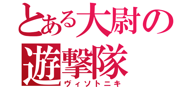 とある大尉の遊撃隊（ヴィソトニキ）