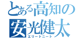 とある高知の安光健太（エリートニート）