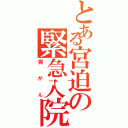 とある宮迫の緊急入院（胃がん）