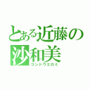 とある近藤の沙和美（コンドウエロミ）