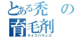 とある禿の育毛剤（ライフバランス）