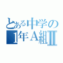 とある中学の１年Ａ組Ⅱ（）