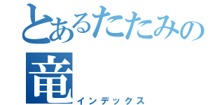 とあるたたみの竜（インデックス）