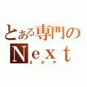 とある専門のＮｅｘｔ（さかや）