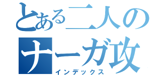 とある二人のナーガ攻略（インデックス）