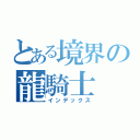 とある境界の龍騎士（インデックス）