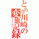 とある川崎の変態記録（エロメモリー）