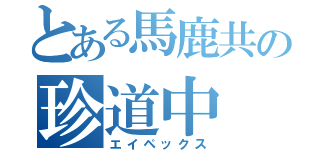 とある馬鹿共の珍道中（エイペックス）