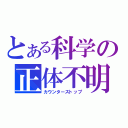 とある科学の正体不明（カウンターストップ）