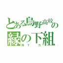 とある烏野高校の縁の下組（縁下 力）