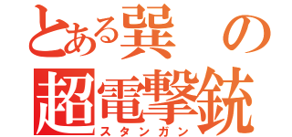 とある巽の超電撃銃（スタンガン）