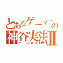 とあるゲーマーの神谷実法Ⅱ（ゲーム好き）