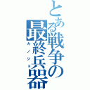 とある戦争の最終兵器（カノジョ）