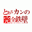 とあるカンの完全鉄壁（ホーリーナイト）