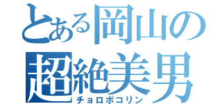 とある岡山の超絶美男（チョロポコリン）