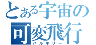 とある宇宙の可変飛行機（バルキリー）