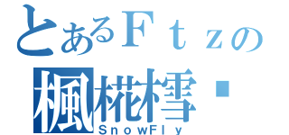 とあるＦｔｚの楓椛樰枂（ＳｎｏｗＦｌｙ）