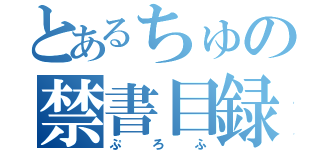 とあるちゅの禁書目録（ぷろふ）