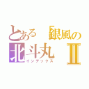 とある［銀風の北斗丸Ⅱ（インデックス）