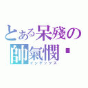 とある呆殘の帥氣憫๛（インデックス）