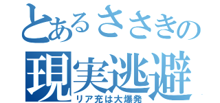 とあるささきの現実逃避（リア充は大爆発）